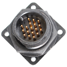 Conxall CX-4118 - 18-Pin Male Panel Mount Receptacle