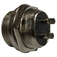 Philmore D-2 - 2-Pin Male Chassis Mount