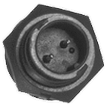 Conxall CX-422 - 2-Pin Panel Mount (.040 Pin OD)