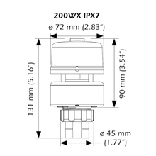 Airmar WS-200WX-RS232 - 200WX NMEA 0183 WeatherStation®, RS232, IPX7