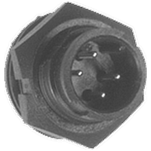 Conxall CX-414 - 4-Pin Panel Mount (.040 Pin OD)