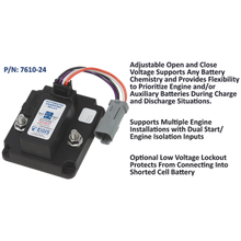 Egis Mobile Electric 7610-24B - Automatic Charging Relay Plus - 160 A / 24 V