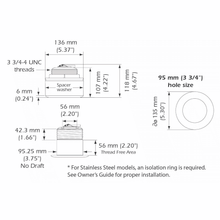 Airmar B164-12-6N - B164 50/200kHz, 1kW, 12° Tilt, Navman 6-Pin, DT