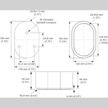 Airmar CM265C-LH-0 - CM265 Low-High Chirp, 1kW, No Connector, DT