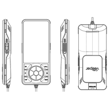 Vesper CORTEX-H1 - Cortex H1 Tethered Handset for Cortex V1 VHF and Cortex M1 smartAIS