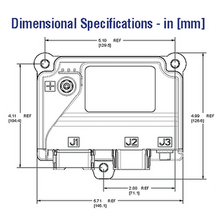 Maretron CLMD12-R - DC Load Module, 12 Channel, NMEA 2000® with J1 and J2 Connectors