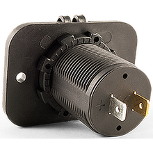 KJM KJM-USB-PM - Dual USB Charger, Panel Mount