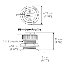 Airmar P8-200-0 - P8 200kHz, 300W, Retractable Shorty™, No Connector, DO