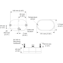 Airmar PM275C-LHW-0 - PM275W Low-High Wide Chirp, 1kW, No Connector, DT