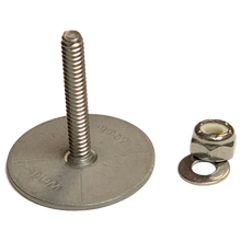 Weld Mount 1024-20SS - S/S 10-24 Stud, 1.25" Tall, 1.25" Base
