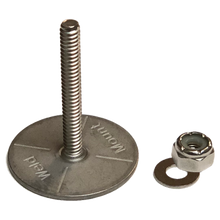 Weld Mount 1024-24SS - S/S 10-24 Stud, 1.50" Tall, 1.25" Base