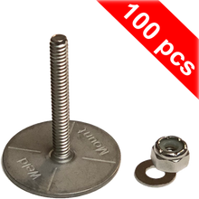 Weld Mount 102424100 - S/S 10-24 Stud, 1.50" Tall, 1.25" Base