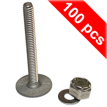 Weld Mount 832-24SS-100 - S/S 8-32 Stud, 1.50" Tall, 0.62" Base, 100 Pack