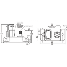 Egis Mobile Electric 8401B - Sealed Break Out Box, 2x6 Circuits + M6 I/O