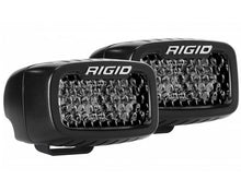 RIGID Industries 902513BLK - Spot Diffused Midnight Surface Mount Pair SR-M Pro