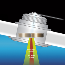 Airmar SS164-20-MM - SS164 50/200kHz, 1kW, 20° Tilt, M&M Transducer, DT