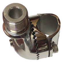 D Lilly Company 108B - Stainless Steel Rail Mount for 1-1/4" - 1-1/2"