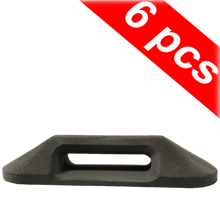 Weld Mount AT-113B-6 - Wire Tie Mount-Large Black Footman's Strap