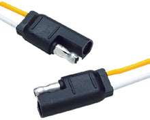Seachoice 13841 2 Pole Molded Line Connector With 12" Lead On Each Side