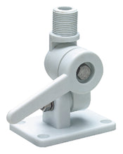 Seachoice 19501 Nylon Antenna Ratchet Mount - White