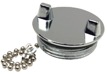 Seachoice 32521 Chrome Plated Zamak Replacement Cap For Seachoice 32521 Deck Fill 32041