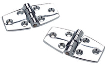 Seachoice 34231 (2) 3" x 1-1/2" Chrome Plated Zinc Utility Hinges