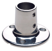 Seachoice 37811 Round Base Rail Fitting For 7/8" OD Tubing
