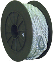 Seachoice 40721 3-Strand Twisted Nylon Anchor Line - White, 3/8" x 150