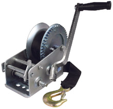 Seachoice 52251 2,000 Lb. Manual Trailer Winch, 2-Speed, 25-Ft. Strap w/Snap Hook