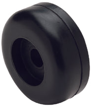 Seachoice 56400 Black Rubber Roller End Cap - 3-1/2" Dia. X 1-5/16" W With 11/16" ID
