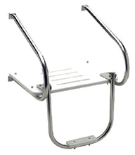 Seachoice 71521 Poly Swim Platform With Stainless Steel Rails