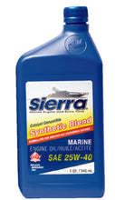 Sierra 18-9440CAT-4 9440CAT4 Synthetic Blend 4-Cycle Inboard-Sterndrive Engine Oil, 25W40 FCW, 5 Qt.