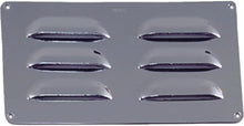 Perko 0335009DP Louver Vent, Chrome Brass, 8" x 3"