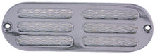 Perko 1271DP0CHR Transom/Locker Vent, 6" Chrome/Brass