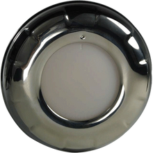 Lumitec Aurora - LED Dome Light - Polished SS Finish - 2-Color White/Blue Dimming