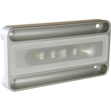 Lumitec Nevis2 - High Intensity Engine Room & Utility Light - Brushed Finish - 2-Color White/Blue Dimming