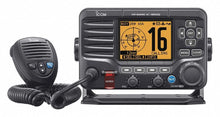 Icom M506 VHF Fixed Mount w/Rear Mic & NMEA 0183/2000® - Black