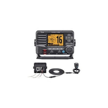 Icom M506 VHF Fixed Mount w/Rear Mic, AIS & NMEA 0183/2000® - Black