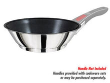 Magma Saute/Omelet Pan - Stainless Steel Exterior & Slate Black Ceramica Non-Stick Interior