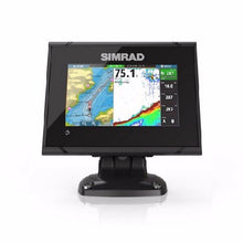 Simrad GO5 XSE Combo - Med/Hi/DownScan 455/800 HDI Transom Mount Transducer