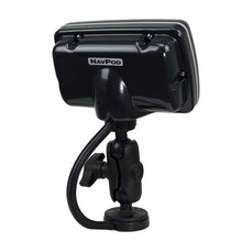 NavPod PowerPod w/RAM Mount Pre-Cut f/Garmin echoMAP™ 72sv, 73sv, 74sv, 75sv, 72dv, 73dv, 74dv & 75dv - Carbon Black
