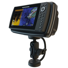 NavPod PowerPod w/RAM Mount Pre-Cut f/Humminbird HELIX 10 & HELIX 9 Series - Carbon Black