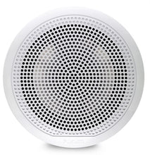 FUSION EL-F651W EL Series Full Range Shallow Mount Marine White Speakers - 6.5" w/ LED Lights