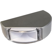Lumitec Surface Mount Navigation Light - Classic Aluminum - Port Red