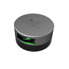 Lopolight 112.5° Green Starboard Sidelight - 2nm - Silver Housing - Single - Horizontal Mount