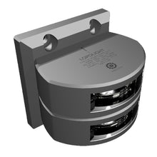 Lopolight Double Stern Light - 3nm - Silver Housing - Vertical Mount