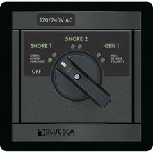 Bue Sea 120/240v AC Rotary 65A Off + 3 Sources