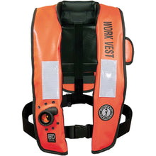 Mustang Inflatable Work Vest w/HIT & Customizable Back Flap