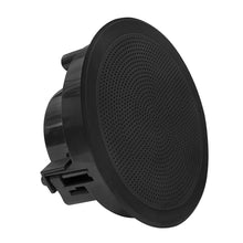 FUSION FM-F65RB FM Series 6.5" Flush Mount Round Marine Speakers - Black Grill - 120W