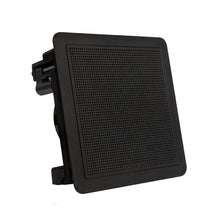 FUSION FM-65SB FM Series 6.5" 120 Flush Mount Square Marine Speakers - Black Grill - 120W